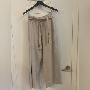 🎉4/30$🎉Zara Cream Wide Leg Pants
